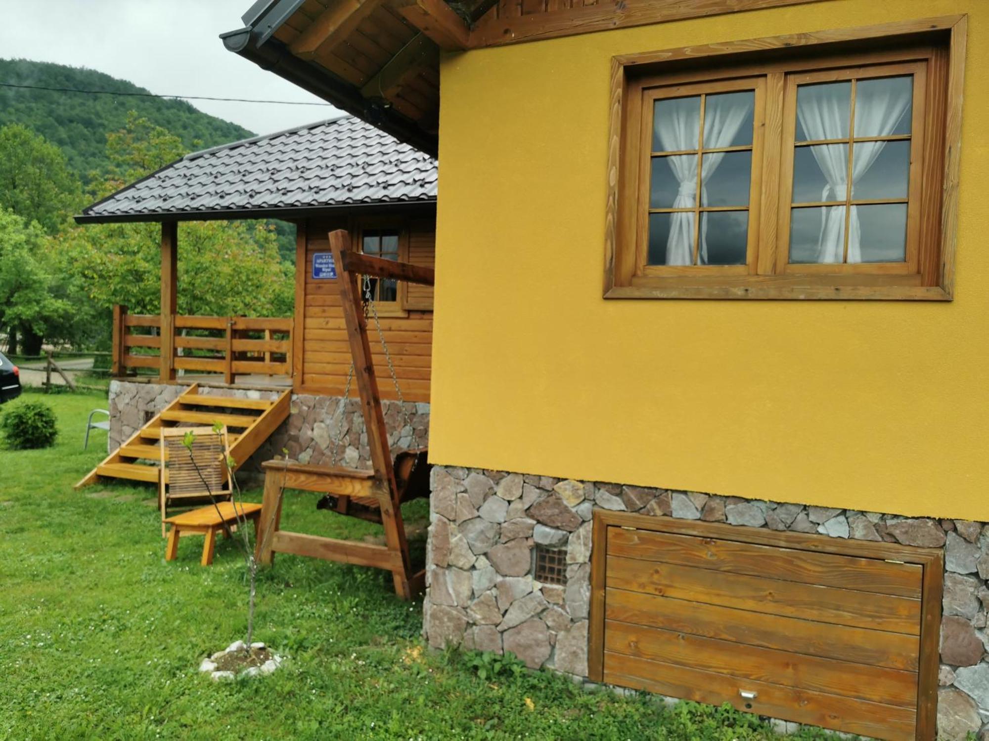 Вилла Wooden House Ripac Бихач Экстерьер фото