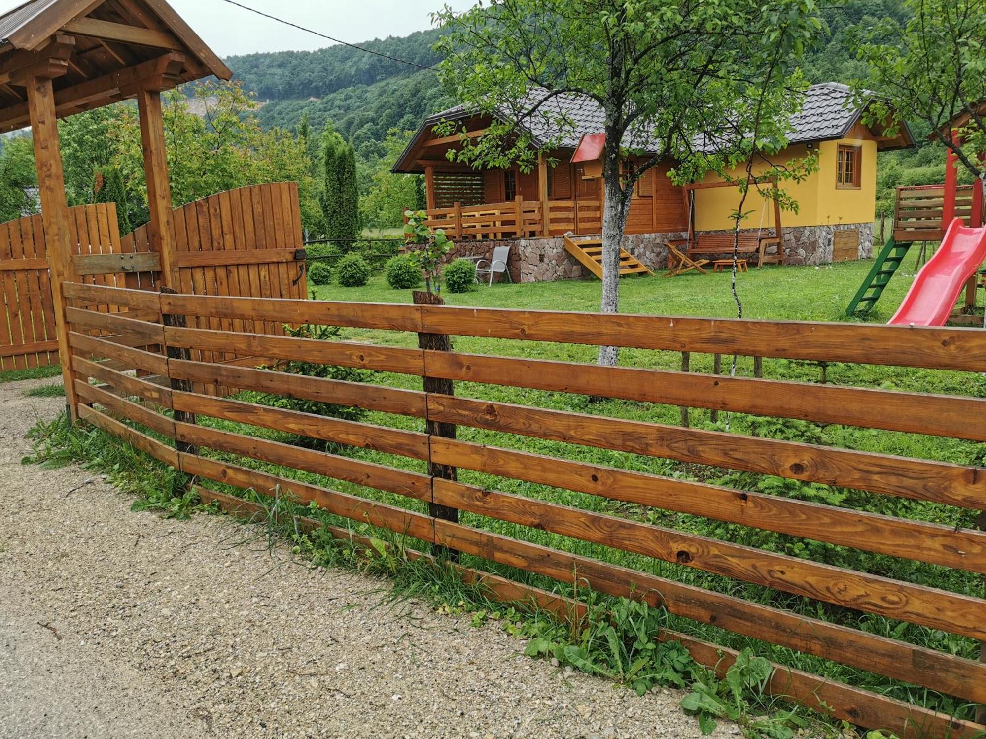 Вилла Wooden House Ripac Бихач Экстерьер фото
